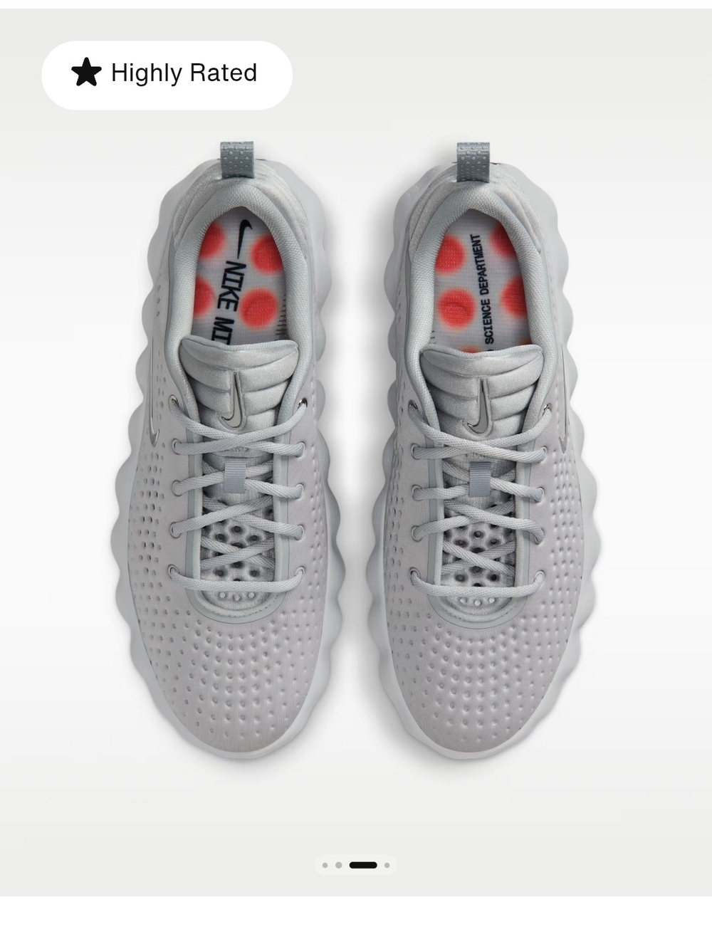 NWT Nike Men's Gray Pregame Mind 002 size 11 - Picture 3 of 6